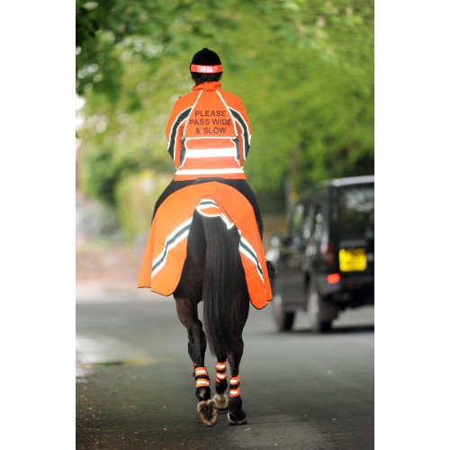 Equisafety Hi Viz Winter Wrap-around Quilted Rug