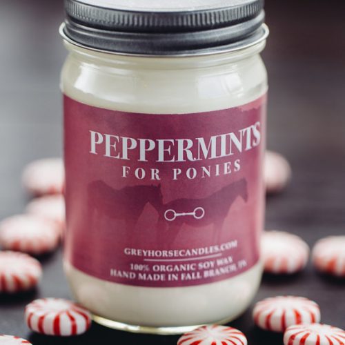 Grey Horse Candle Company Peppermints For Ponies