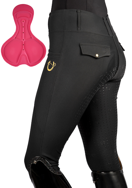 Riding Breeches with Detachable Padding Laagasken