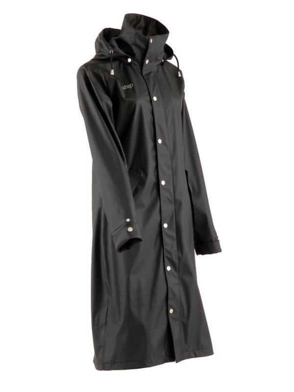 NEW Uhip Winnie Raincoat Black