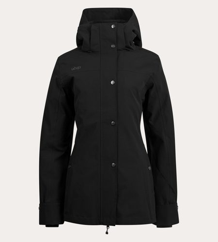 Uhip Rainy Jacket 2.0 - Black, 36/UK8
